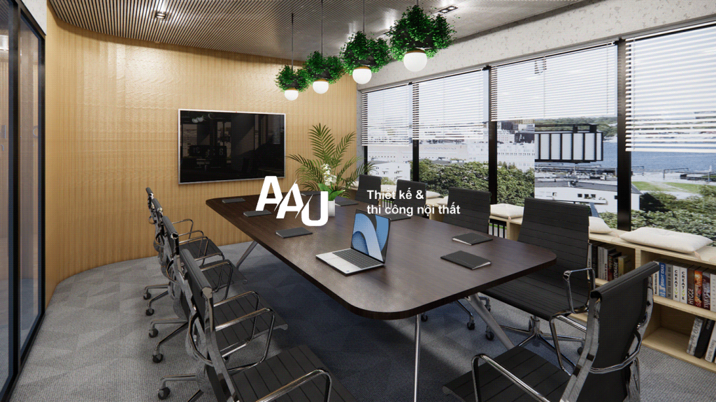 thiết kế văn phòng hiện đại