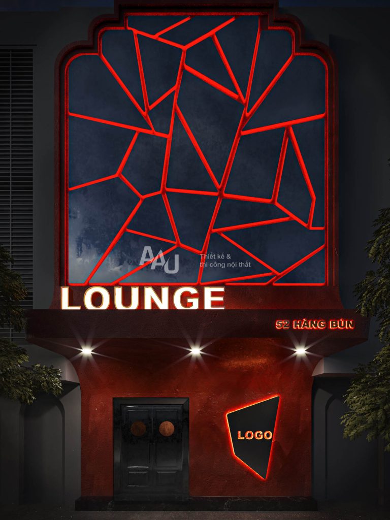 Thiết kế quán bar 3 tầng Theme Lounge