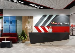 Thiết kế phòng làm việc hiện đại - Paytech Office