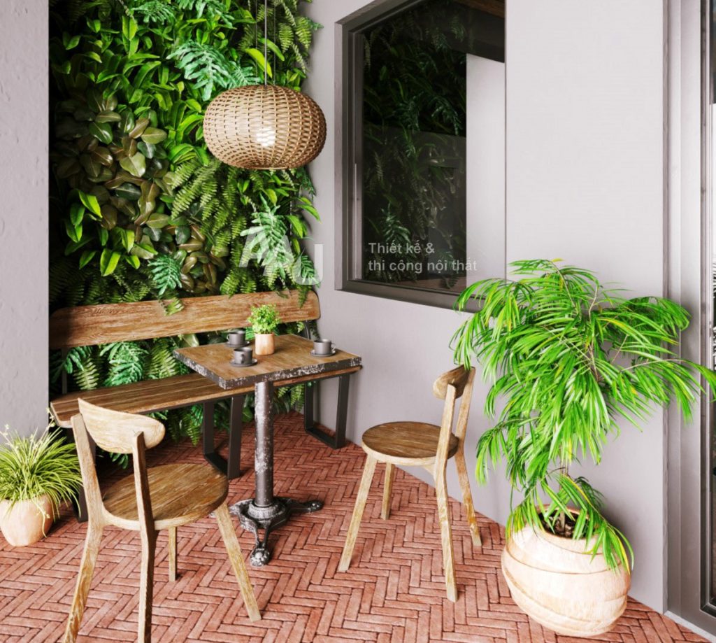 Thiết kế quán cafe phong cách nhiệt đới HabaKuk