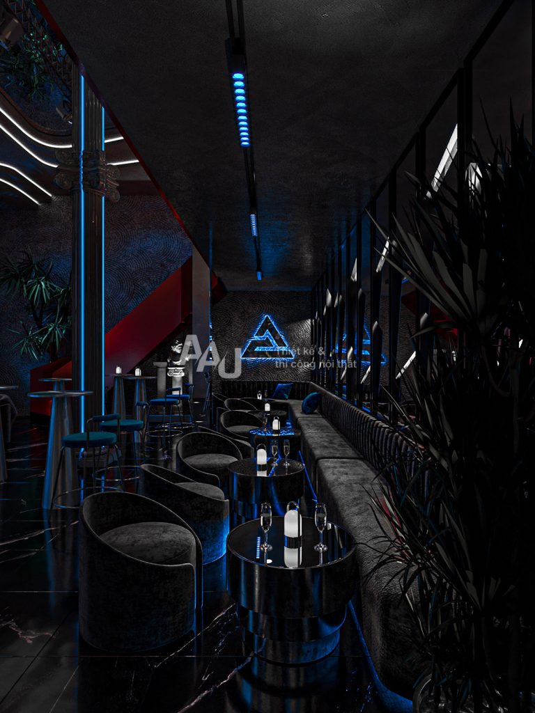 Bản thiết kế quán bar cao cấp Atila Lounge & Bar