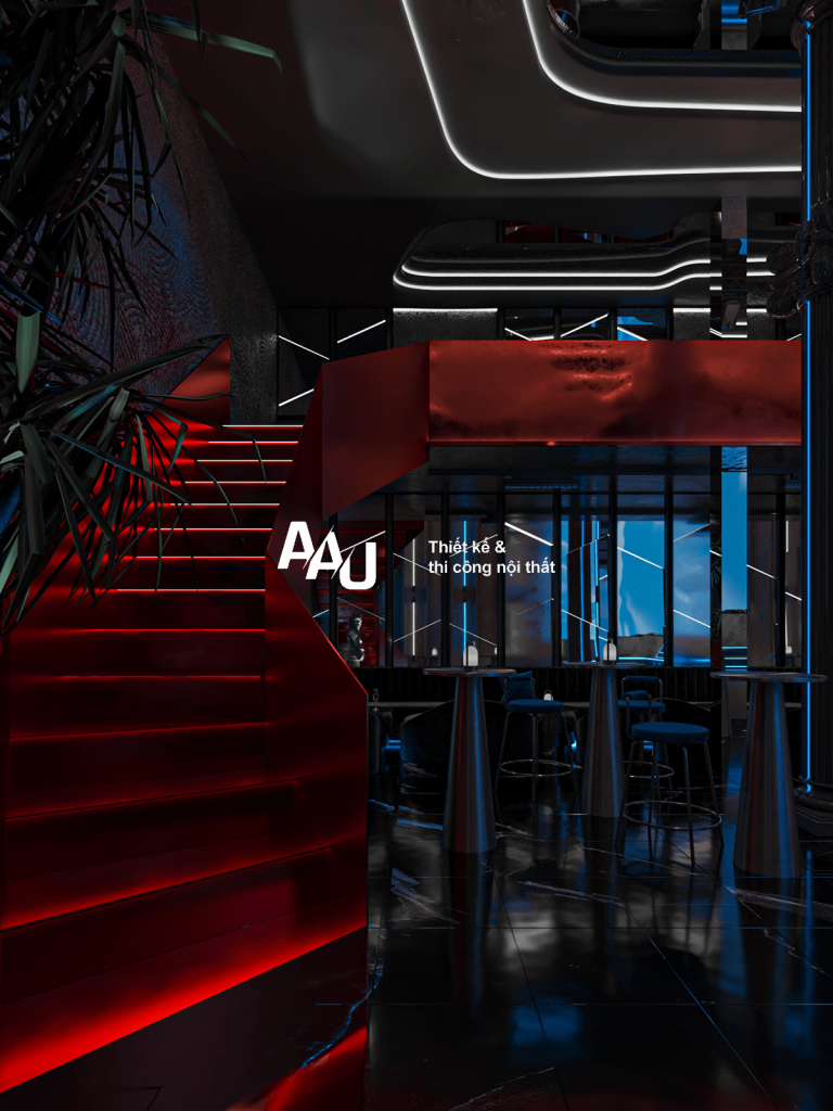Bản thiết kế quán bar cao cấp Atila Lounge & Bar
