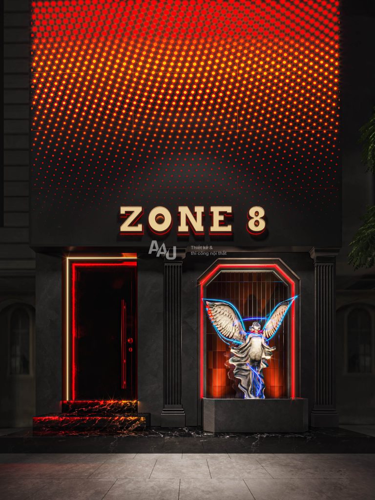 Thiết kế quán bar hiện đại Zone 8 Lounge