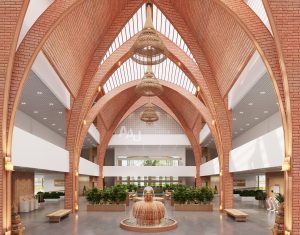 Thiết kế nhà sách hiện đại Champa Library