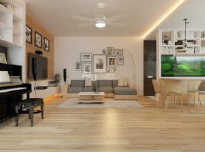 Thiết kế nội thất căn hộ 2 phòng ngủ