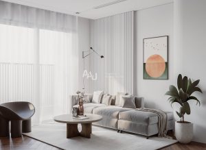 Thiết kế nội thất căn hộ 3 phòng ngủ hiện đại