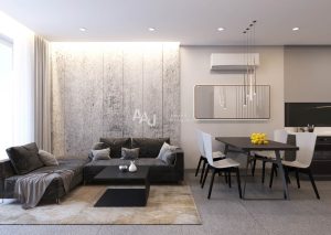 thiết kế nội thất căn hộ chung cư 75m2