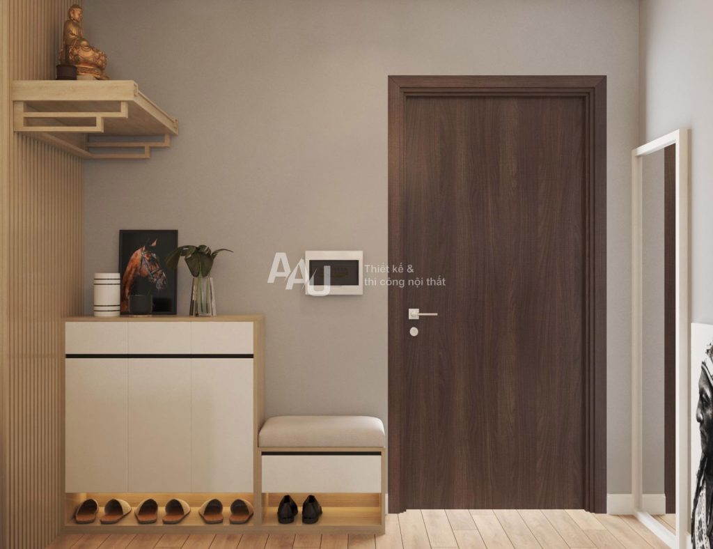 thiết kế nội thất chung cư 2 phòng ngủ