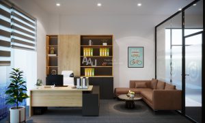 thiết kế văn phòng làm việc nhỏ