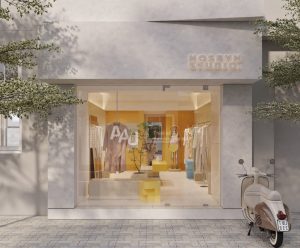 thiết kế shop thời trang