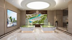 Thiết kế văn phòng công ty bất động sản sang trọng