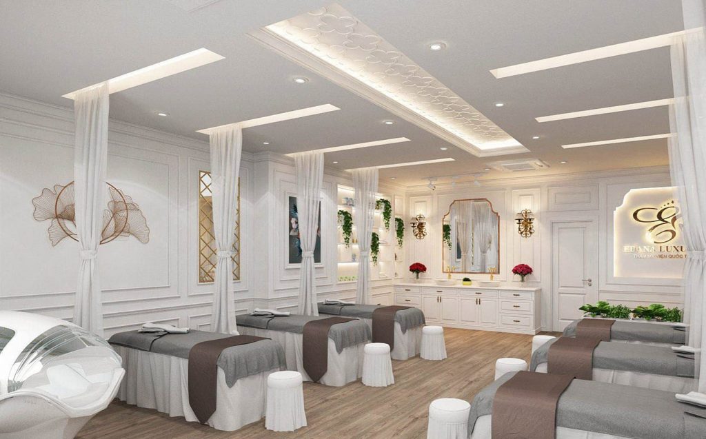 thiết kế spa tân cổ điển