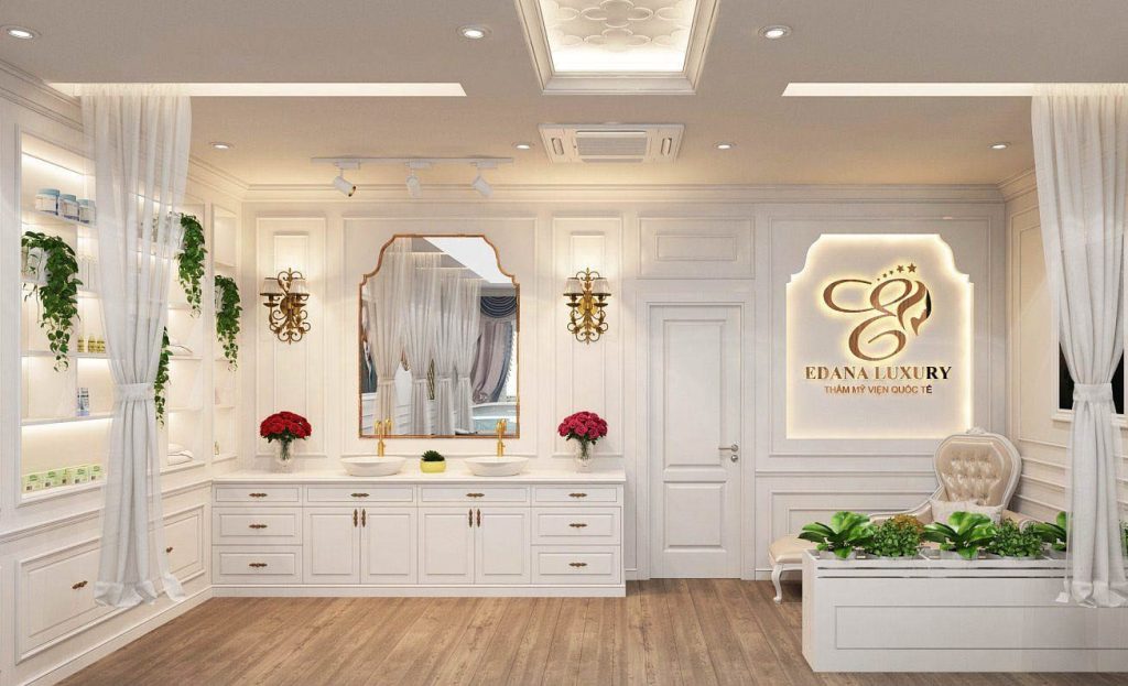 thiết kế spa tân cổ điển