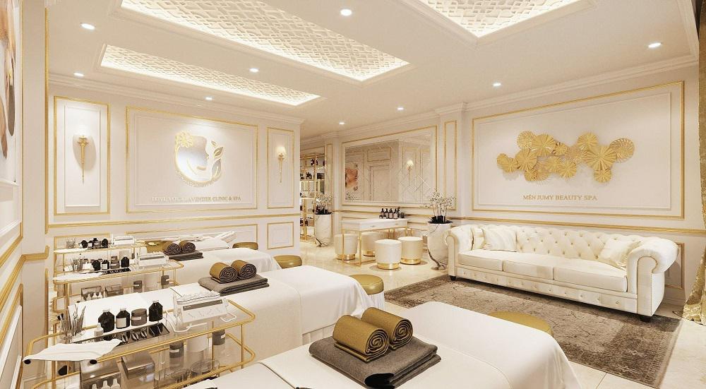 thiết kế spa tân cổ điển