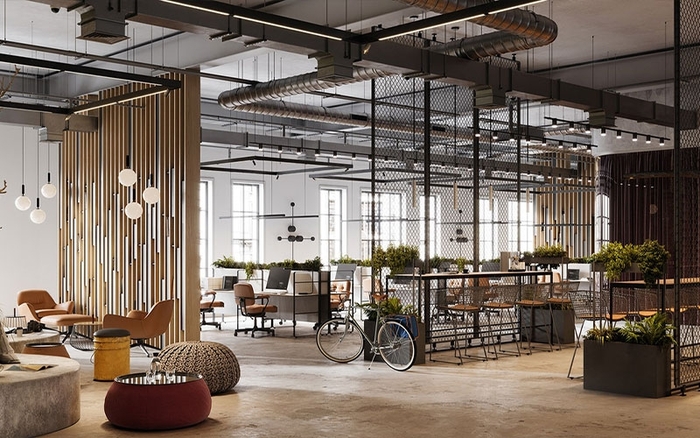 các phong cách thiết kế văn phòng