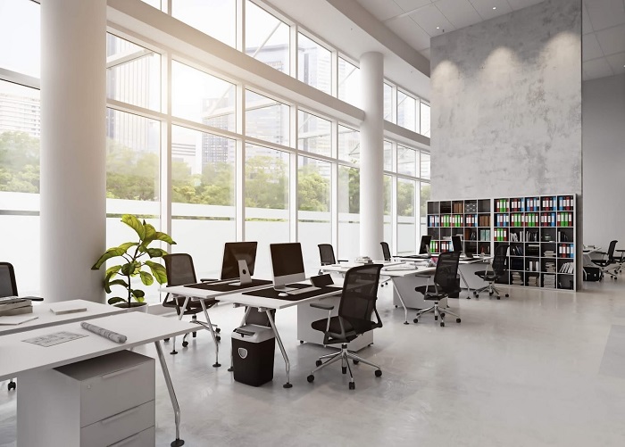 thiết kế văn phòng 200m2