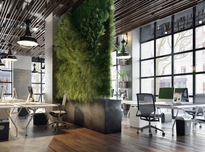 thiết kế văn phòng công nghệ 