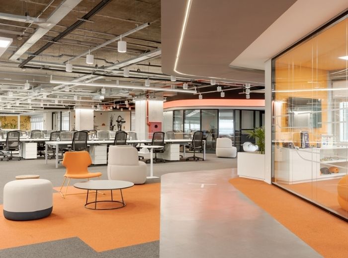 thiết kế văn phòng công nghệ 