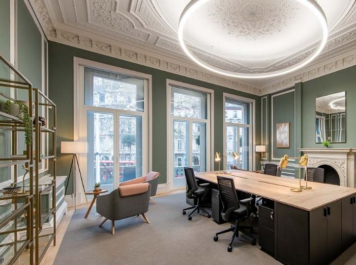 thiết kế văn phòng công nghệ 