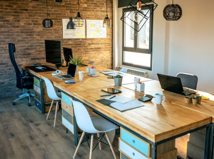 thiết kế văn phòng công nghệ 