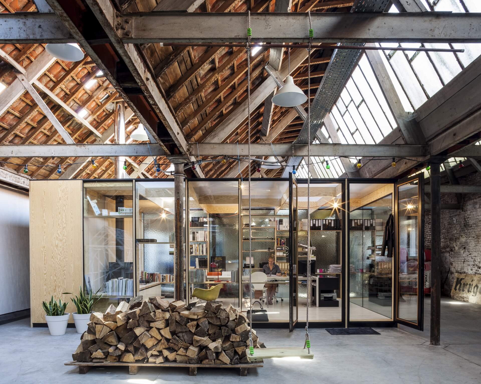 thiết kế văn phòng nhà máy