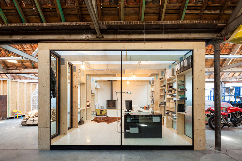 thiết kế văn phòng nhà máy