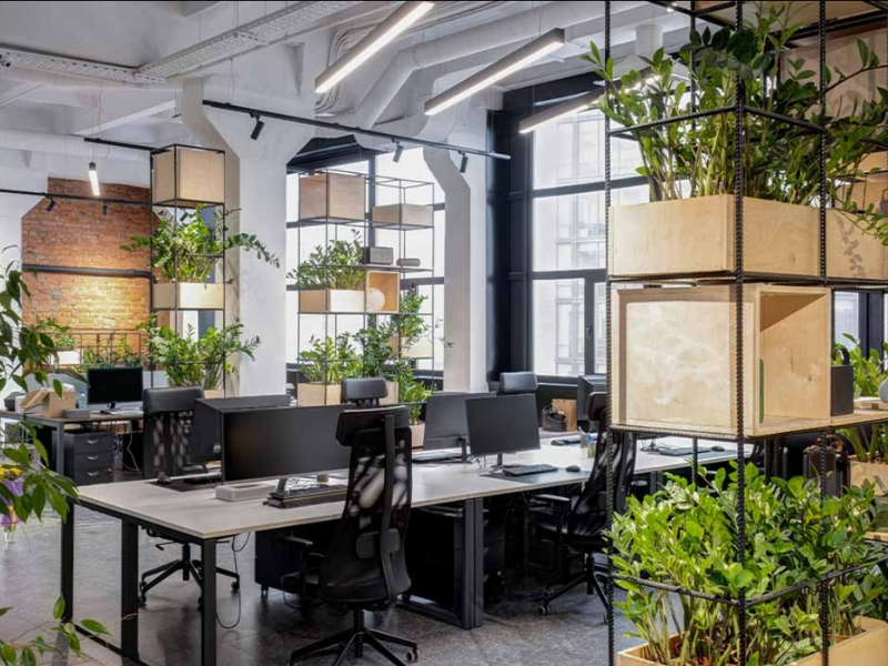 thiết kế văn phòng nhà máy