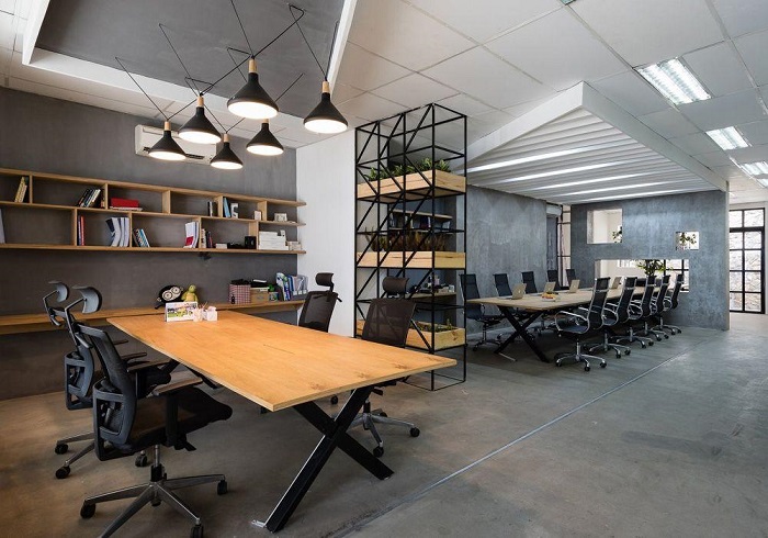 thiết kế văn phòng 50m2 