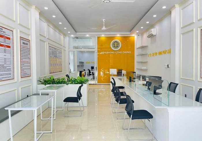 thiết kế văn phòng công chứng