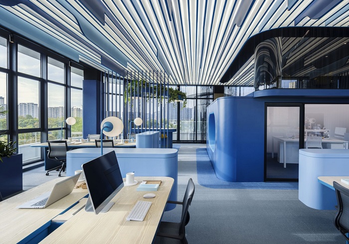 thiết kế văn phòng sáng tạo