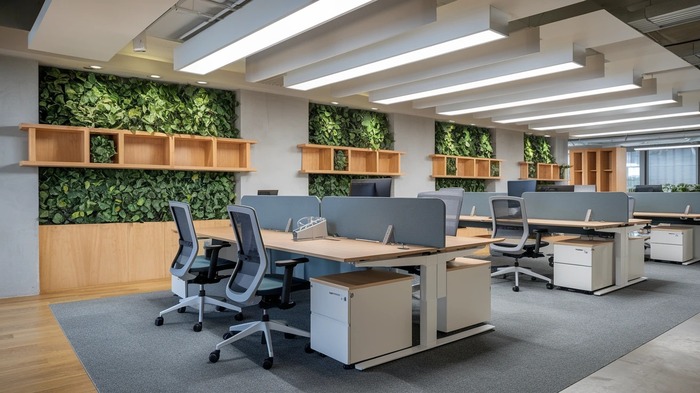 mẫu thiết kế văn phòng cho thuê 