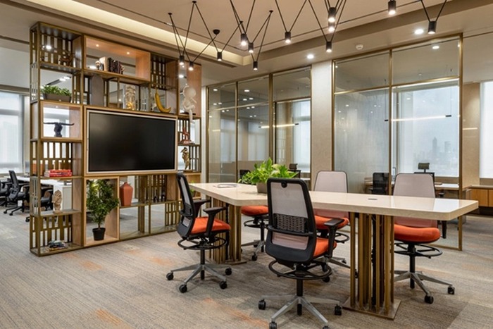 mẫu thiết kế văn phòng cho thuê 