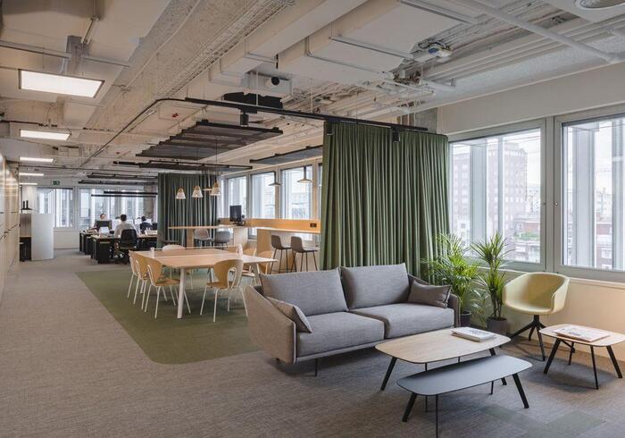 thiết kế văn phòng 600m2