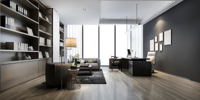 thiết kế văn phòng bất động sản