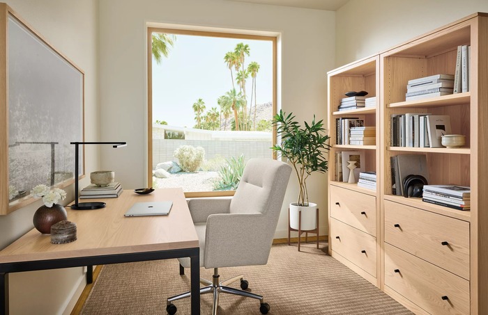 thiết kế văn phòng làm việc tại nhà