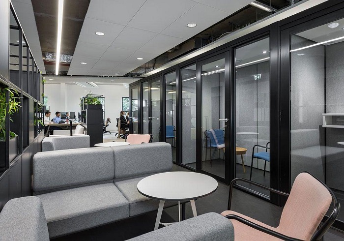 thiết kế văn phòng nhà ống 