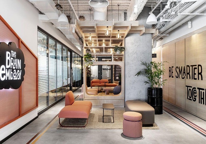 thiết kế văn phòng nhà ống 