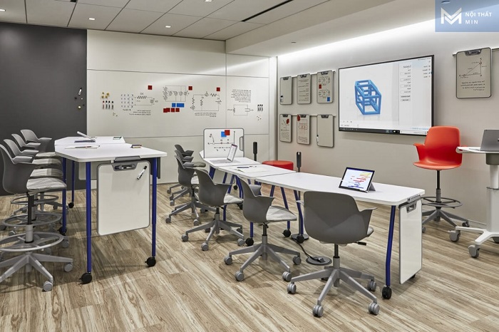 thiết kế văn phòng tư vấn du học 