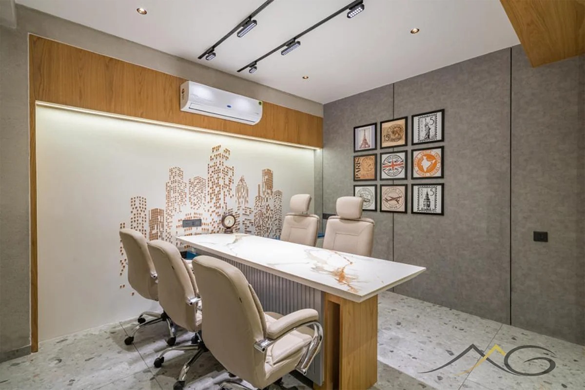 thiết kế văn phòng tư vấn du học 