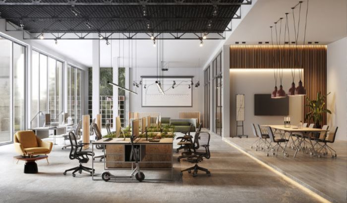 Thiết kế Á Âu nhận thiết kế thi công nội thất văn phòng