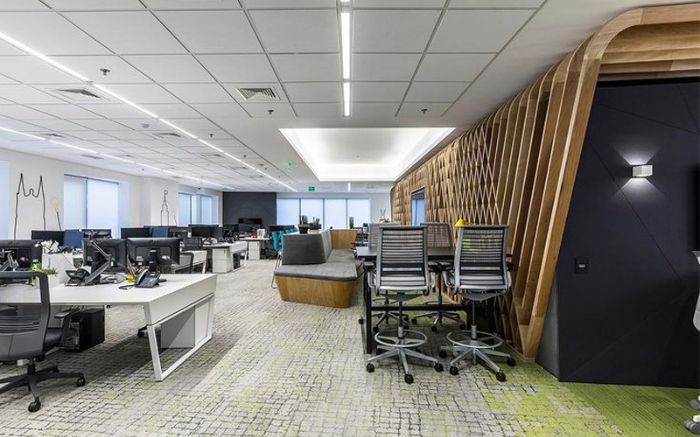 Văn phòng mở nhưng riêng tư