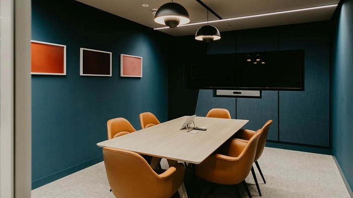 phòng họp đẹp hiện đại 