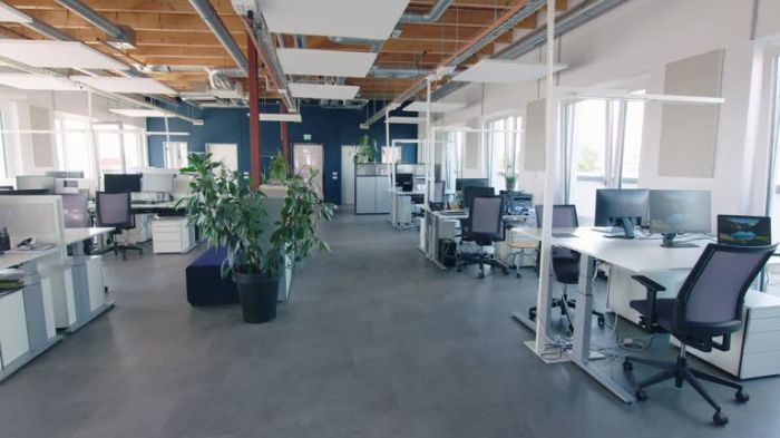 Không gian văn phòng làm việc