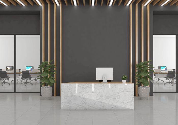 Những lưu ý khi thiết kế sảnh văn phòng công ty