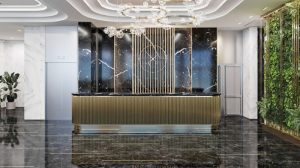 Thiết kế sảnh văn phòng
